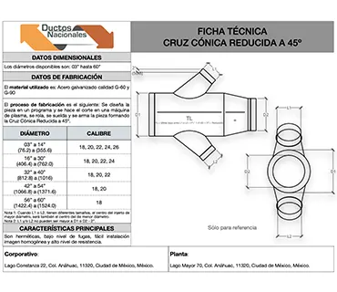 cruz reducidad 45